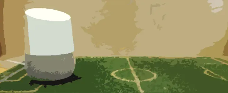 un smart speaker de Google Assistant.